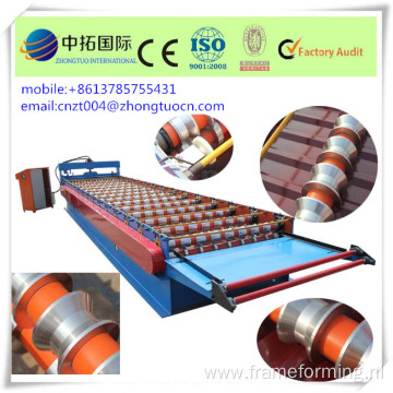 Metal Roofing Wall Sheet Panel Roll Forming Machine